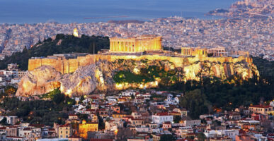 מקדש פרתנון על האקרופוליס באתונה