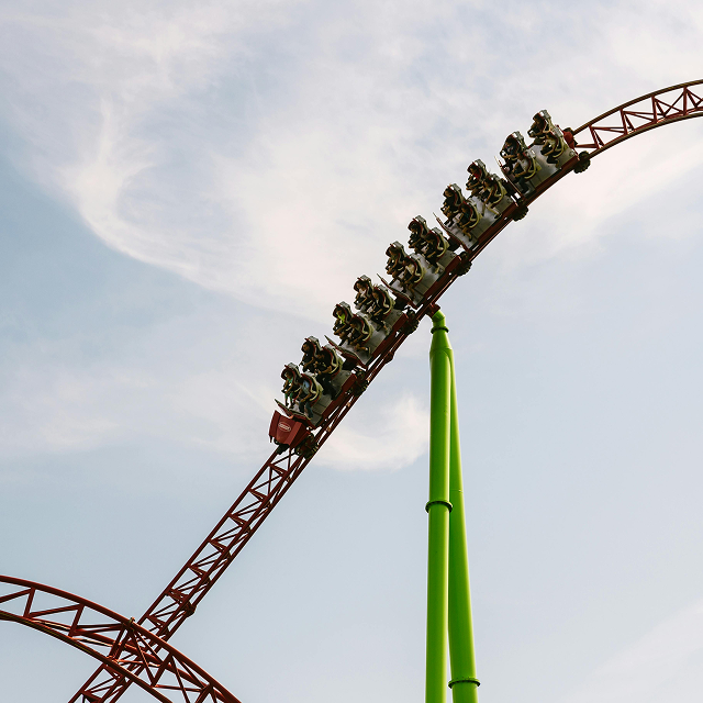 גארדה לנד - רכבת הרים