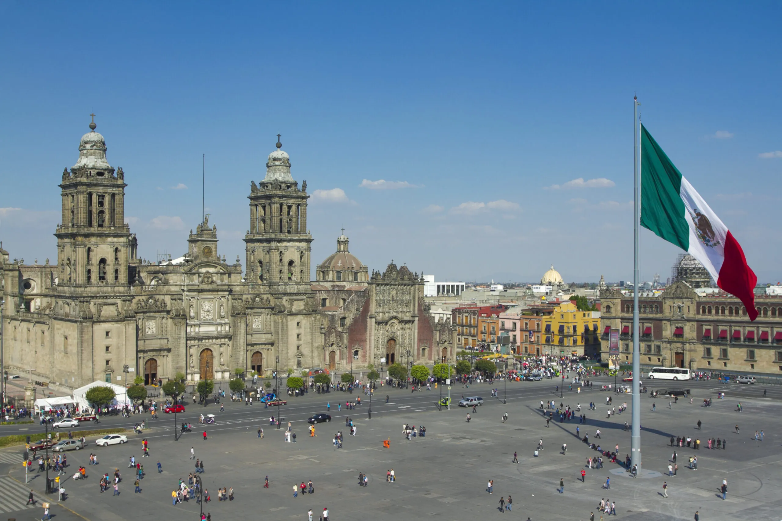 מקסיקו סיטי - כיכר זוקאלו 