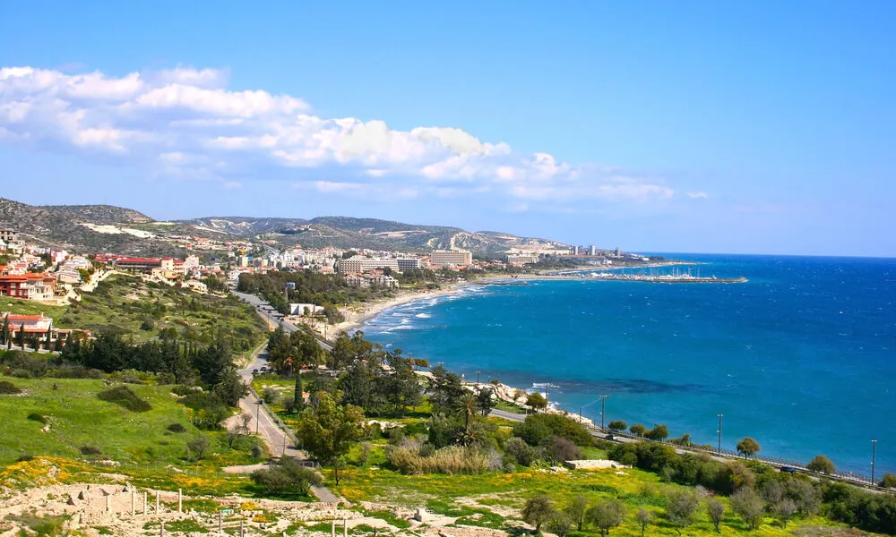 הנוף של קפריסין