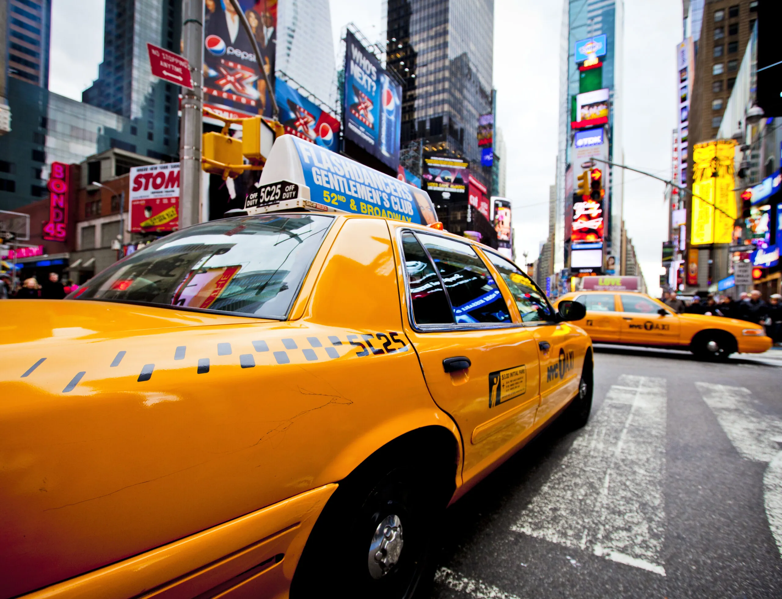 מונית ברחובות ניו יורק